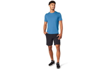 Image of Smartwool Merino 150 Baselayer Short Sleeve - Mens, Ocean Blue, 2XL, SW000744D15XXL