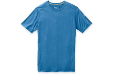Image of Smartwool Merino 150 Baselayer Short Sleeve - Mens, Ocean Blue, 2XL, SW000744D15XXL