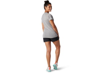 Image of Smartwool Merino 150 Baselayer Short Sleeve - Womens, Light Gray Heather, Small, SW015253545-S