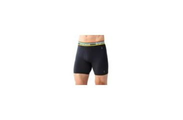 Image of Smartwool Merino 150 Boxer Brief - Men's-Pattern Charcoal-XX-Large