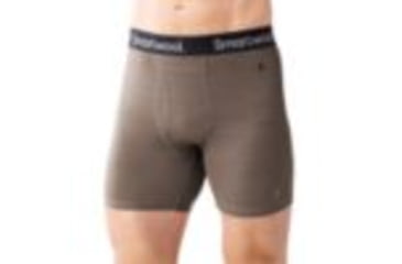 Image of Smartwool Merino 150 Boxer Brief - Men's-Pattern Taupe-X-Large