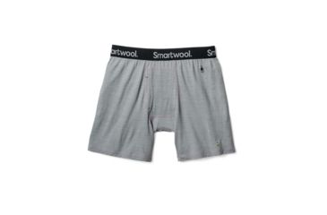 Image of Smartwool Merino 150 Pattern Boxer Brief Mens, Light Gray, XXL, SW014012039-XXL