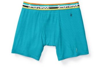 Image of Smartwool Merino 150 Pattern Boxer Brief Mens, Sea Blue, S, SW014012951-S