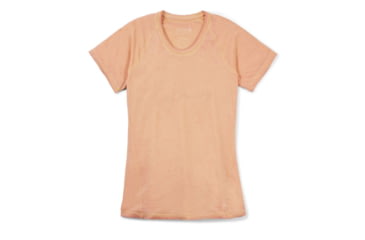 Image of Smartwool Merino 150 Plant-Based Dye Baselayer Short Sleeve - Womens, Summer Sound Cherry Mango Wash, Extra Small, SW016810J76XS