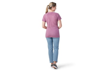 Image of Smartwool Merino 150 Plant-Based Dye Baselayer Short Sleeve - Womens, Summer Sound Purple Wash, Large, SW016810J77L