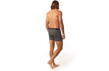 Image of Smartwool Merino 150 Print Boxer Brief - Mens, Medium Gray Tick Stitch Print, Extra Large, SW015151C48-XL