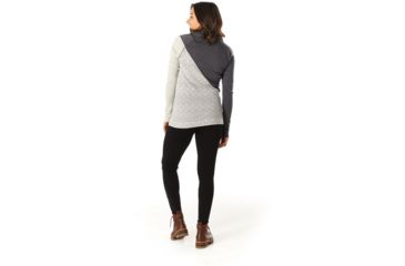 Image of Smartwool Merino 250 Asym Top - Womens, Ash Medallion, Small, SW015109C15-S