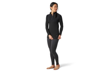 Image of Smartwool Merino 250 Baselayer 1/4 Zip - Womens, Black, Small, SW016373001-S