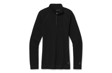 Image of Smartwool Merino 250 Baselayer 1/4 Zip - Womens, Black, Small, SW016373001-S