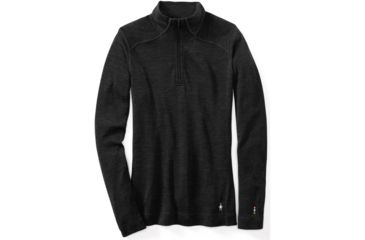 Image of Smartwool Merino 250 Baselayer 1/4 Zip - Womens, Charcoal Heather, Large, SW0NP221010-L