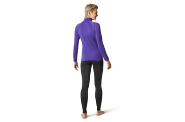 Image of Smartwool Merino 250 Baselayer 1/4 Zip - Womens, Desert Orchid Heather, Small, SW016373C97-S