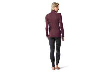 Image of Smartwool Merino 250 Baselayer 1/4 Zip - Womens, Woodsmoke Heather, Extra Large, SW016373B85-XL