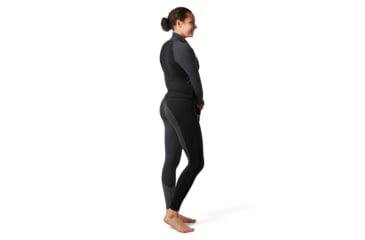 Image of Smartwool Merino 250 Baselayer Colorblock Bottom - Womens, Black, Extra Small, SW016383001-XS