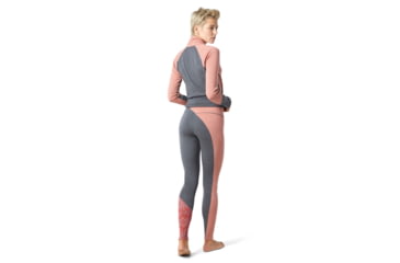 Image of Smartwool Merino 250 Baselayer Colorblock Bottom - Womens, Canyon Rose Heather, Extra Small, SW016383C93-XS