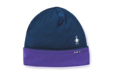 Image of Smartwool Merino 250 Cuffed Beanie, Alpine Blue Heather, One Size, SW0SW956B26-1FM