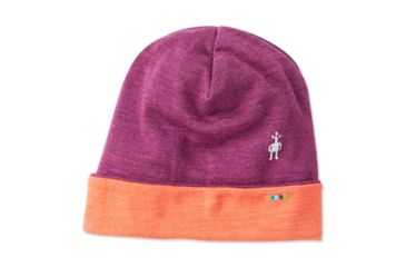 Image of Smartwool Merino 250 Cuffed Beanie, Sangria Heather, One Size, SW0SW956B49-1FM