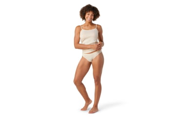 Image of Smartwool Merino Lace Bikini Boxed - Womens, Almond, Large, SW016618L311-L