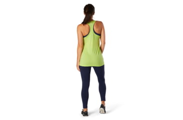 Image of Smartwool Merino Sport 150 Paddle and Oars Graphic Tank - Womens, Spring Green Heather, Small, SW000720F76S