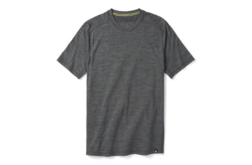 Image of Smartwool Merino Sport 150 Tech Tee - Mens, Medium Gray Heather, Small, SW015161084-S