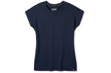 Image of Smartwool Merino Sport 150 Tee - Womens, Deep Navy, Medium, SW016137092-M