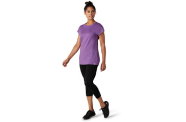 Image of Smartwool Merino Sport 150 Tee - Womens, Desert Orchid, Extra Small, SW016137C96-XS