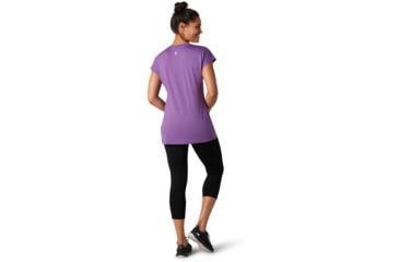Image of Smartwool Merino Sport 150 Tee - Womens, Desert Orchid, Extra Small, SW016137C96-XS