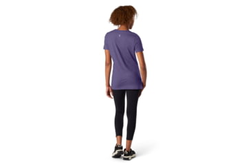 Image of Smartwool Merino Sport 150 Tee - Womens, Dusk Heather, Large, SW000716F61L