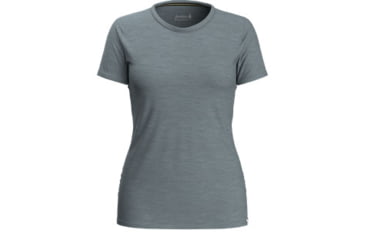 Image of Smartwool Merino Sport 150 Tee - Womens, Light Gray Heather, Small, SW017355545S