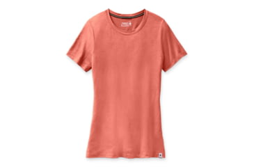 Image of Smartwool Merino Sport 150 Tee - Womens, Tea Rose Heather, Large, SW000716F83L