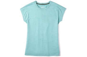 Image of Smartwool Merino Sport 150 Tee - Womens, Wave Blue Heather, Large, SW016137D25-L