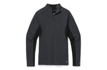 Image of Smartwool Merino Sport 250 Long Sleeve 1/4 Zip - Womens, Charcoal Heather, Small, SW019251010-S