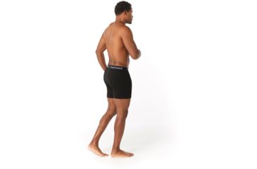 Image of Smartwool Merino Sport 250 Wind Boxer Brief - Mens, Black, Medium, SW019030001-M