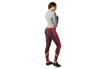 Image of Smartwool Merino Sport Fleece Colorblock Tight - Womens, Woodsmoke, Large, SW016339B84-L