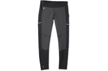 Image of Smartwool Merino Sport Fleece Wind Tight - Womens, Black, Extra Small, SW019253001-XS