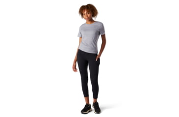 Image of Smartwool Merino Sport Training 7/8 Tight - Womens, Black, Large, SW016609001L