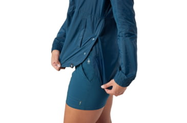 Image of Smartwool Merino Sport Ultra Light Anorak - Womens, Twilight Blue, Extra Small, SW016603G74XS