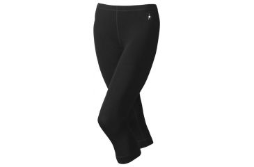 Image of Smartwool Midweight Boot Top Bottoms - Women's - Black M