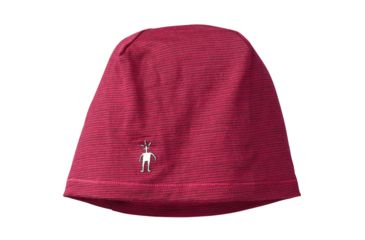 Image of Smartwool NTS Micro 150 Beanie-Pattern Persian Red