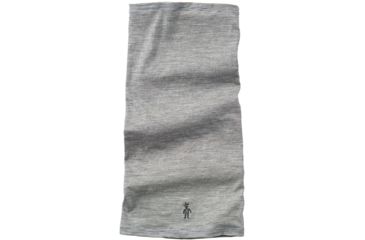 Image of Smartwool NTS Micro 150 Neck Gaiter-Pattern Silver Gray Heather