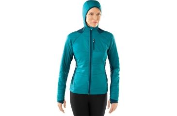 Image of Smartwool PhD SmartLoft Divide Hoody Sport Jacket - Women's-Capri-Small