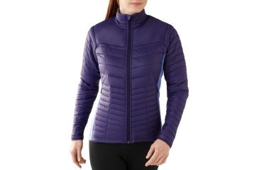Image of Smartwool PhD SmartLoft Full Zip Jacket - Women's-Imperial Purple-Large