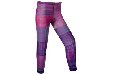 Image of Smartwool Pipp Footless Tights - Girl's-Grape-Small
