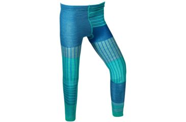 Image of Smartwool Pipp Footless Tights - Girl's-Spearmint-X-Small