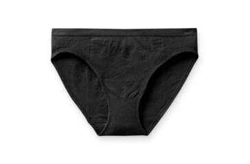 Image of Smartwool Seamless Bikini Boxed - Womens, Black, Medium, SW000848001M