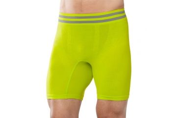 Image of Seamless Boxer Brief-Mens-SmartWool Green-Large