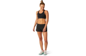 Image of Smartwool Seamless Racerback Bra - Womens, Black, Small, SW015126001-S