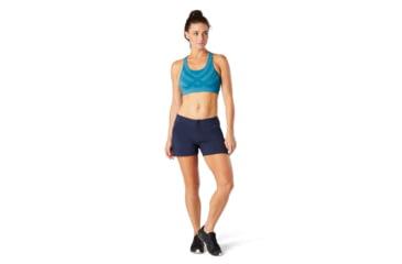 Image of Smartwool Seamless Racerback Bra - Womens, Light Ocean Abyss, Medium, SW000846F66M