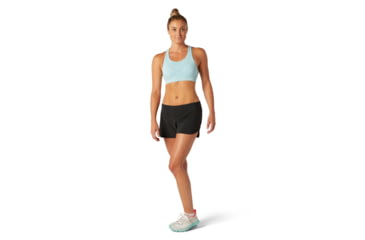 Image of Smartwool Seamless Racerback Bra - Womens, Light Wave Blue, Extra Small, SW015126D83-XS