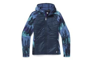 Image of Smartwool Smartloft 60 Hoodie Full Zip - Womens, Deep Navy, Small, SW019080092-S