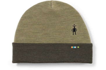 Image of Smartwool Thermal Merino Reversible Cuffed Beanie, K66 Winter Moss Heather, 1FM, SW0SW956K661FM